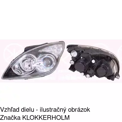 Hlavný reflektor 4015093E /POLCAR/ - obr. 2