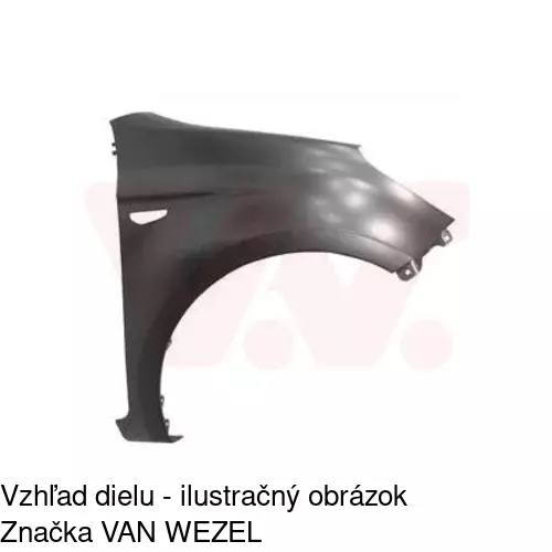 Predný blatník 401702 /POLCAR/ - obr. 1