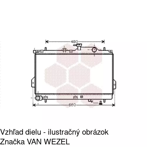 Chladiče vody 4035083X /POLCAR/ - obr. 1
