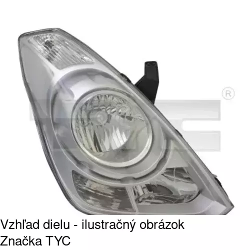 Hlavný reflektor POLCAR 4064100E
