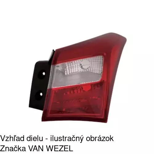 Zadné svetlo 40C2880E /POLCAR/ - obr. 1