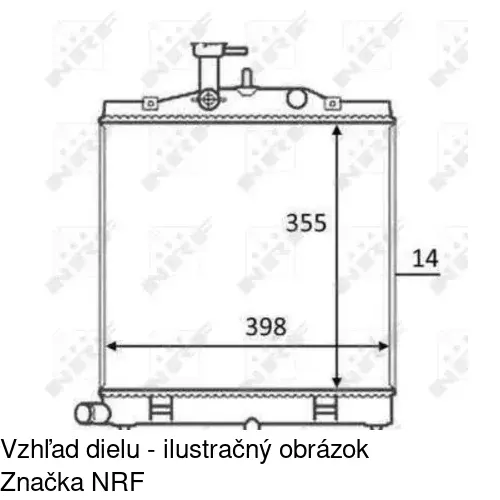 Chladiče vody 410608-4 /POLCAR/ - obr. 1