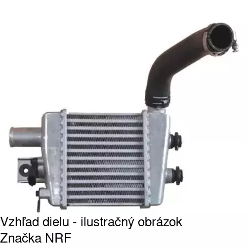 Chladiče vzduchu (Intercoolery) POLCAR 4106J81X