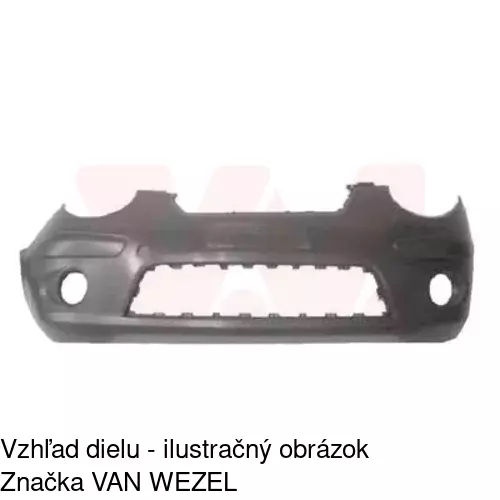 Predný nárazník 410707 /POLCAR/ - obr. 1