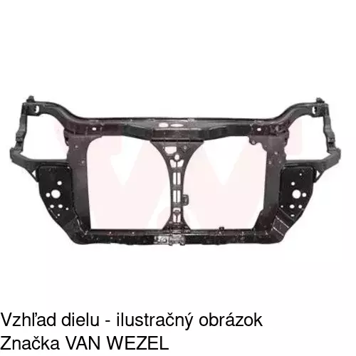 Predné čelo POLCAR 411704