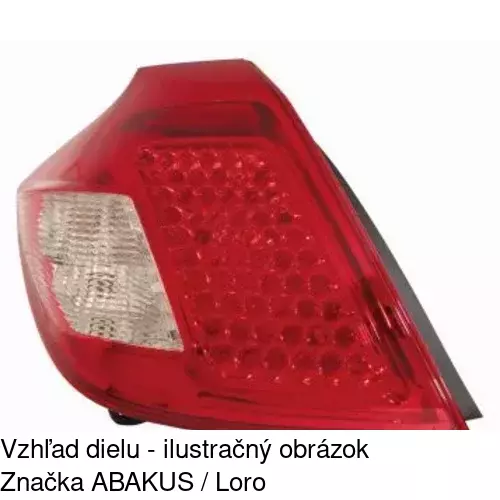 Zadné svetlo 411888-E /POLCAR/ - obr. 1