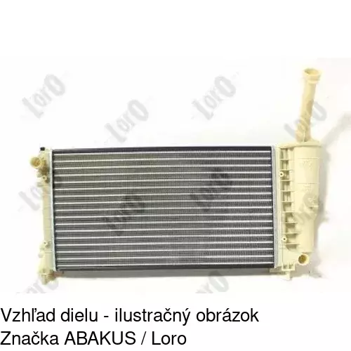 Chladiče vody 420208B8 /POLCAR/ - obr. 4