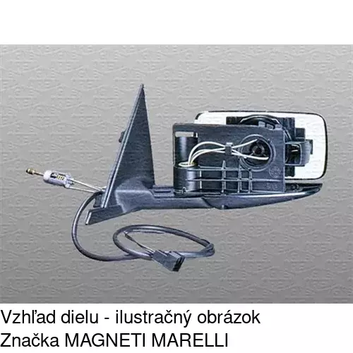 Vonkajšie zrkadlo 4210511E /POLCAR/ - obr. 1
