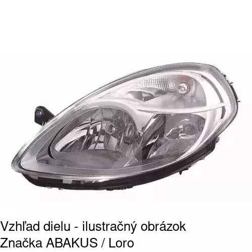 Hlavný reflektor POLCAR 4217092E