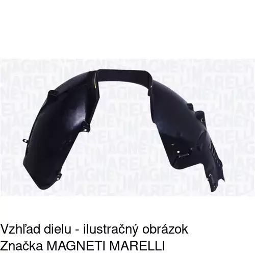 Podblatník (plast) 4220FL1T /POLCAR/ - obr. 1