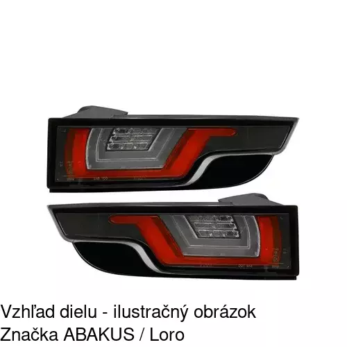 Zadné svetlo POLCAR 43Y187-H