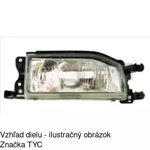 Hlavný reflektor POLCAR 450410