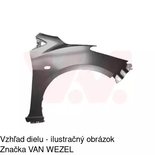 Predný blatník 453302 /POLCAR/