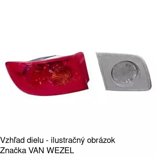 Zadné svetlo 4541876E /POLCAR/ - obr. 3
