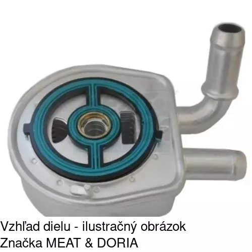 Chladiče oleja 4550L8-1 /POLCAR/ - obr. 1