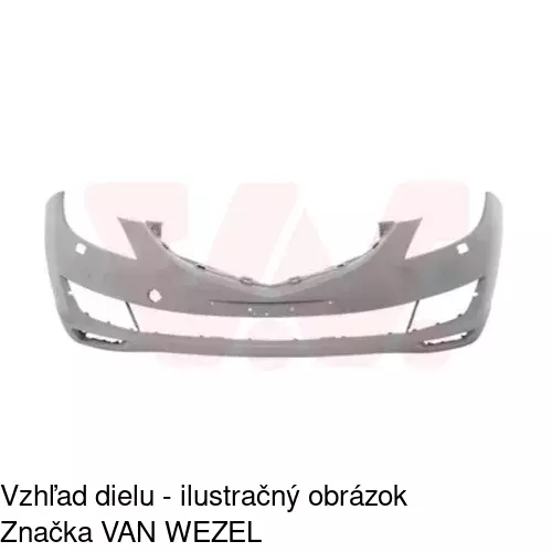 Predný nárazník POLCAR 45600718