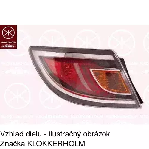 Zadné svetlo POLCAR 4560885E