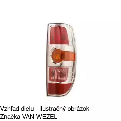 Zadné svetlo 4597881E /POLCAR/ - obr. 1