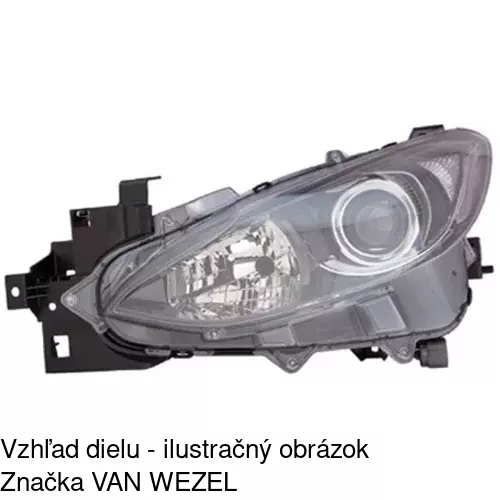 Hlavný reflektor 45C2090E /POLCAR/ - obr. 4