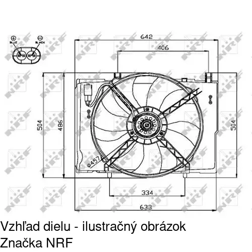 Ventilátory chladičov 500223W4 /POLCAR/ - obr. 1