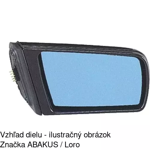 Rám vonkajšieho zrkadla POLCAR 5002529M