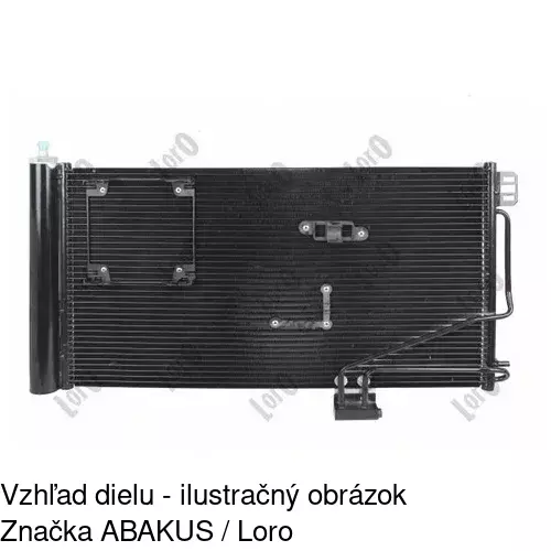 Chladiče klimatizácie 5003K8C2S /POLCAR/ - obr. 4