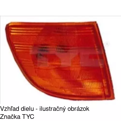 Predná smerovka POLCAR 5012190E