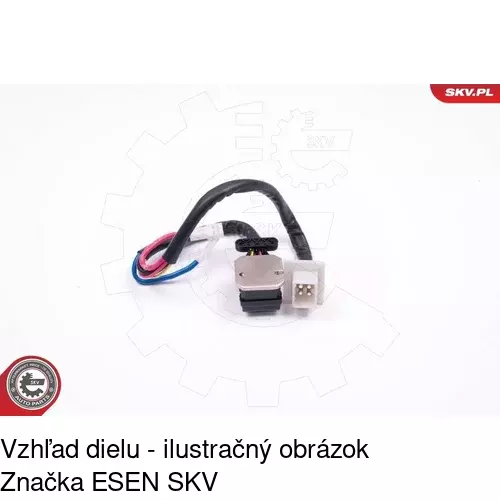 Ovládače klimatizácie 5015KST-5 /POLCAR/ - obr. 2
