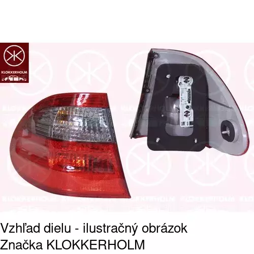 Zadné svetlo POLCAR 5016875E