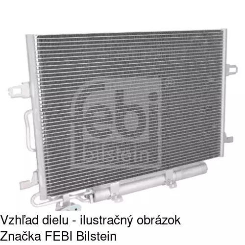 Chladiče klimatizácie 5016K8C1S /POLCAR/ - obr. 1