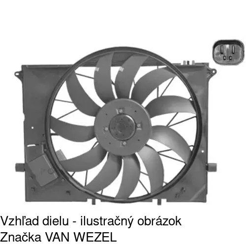 Ventilátory chladičov 502523W2 /POLCAR/ - obr. 3
