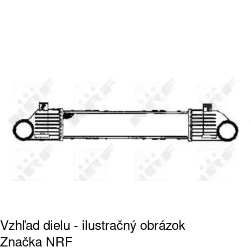 Chladiče vzduchu (Intercoolery) 5025J8-1 /POLCAR/ - obr. 1