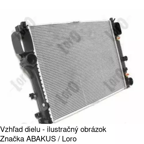 Chladiče vody 503108-3 /POLCAR/ - obr. 2