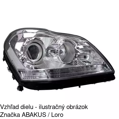 Hlavný reflektor POLCAR 504810-H