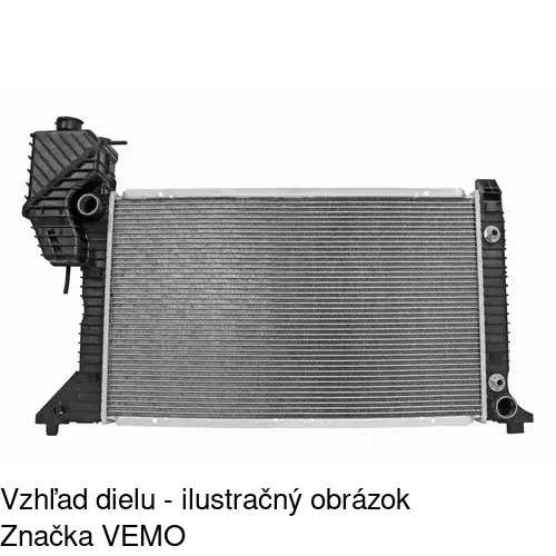 Chladiče vody 506208A4 /POLCAR/ - obr. 2
