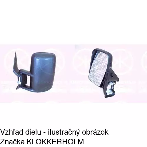 Vonkajšie zrkadlo 506251-M /POLCAR/ - obr. 3