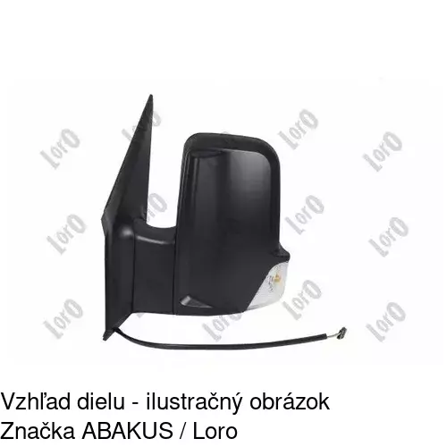 Vonkajšie zrkadlo 506551-M /POLCAR/ - obr. 4