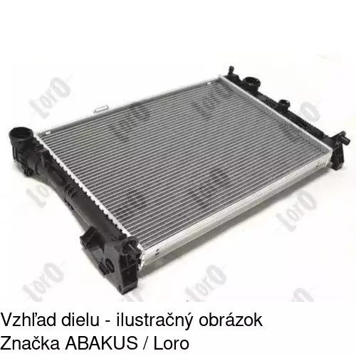 Chladiče vody 5070084K /POLCAR/ - obr. 1