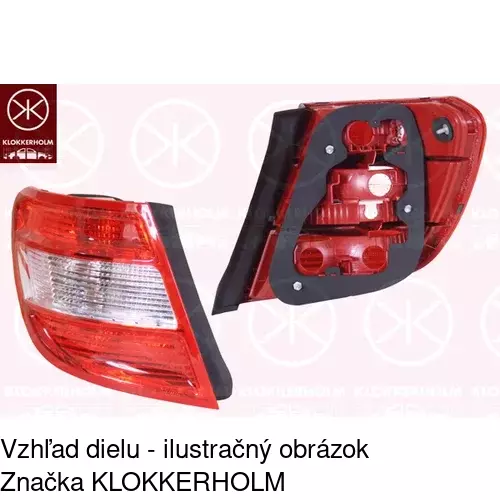 Zadné svetlo POLCAR 5070873X