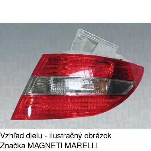 Zadné svetlo POLCAR 507287-U