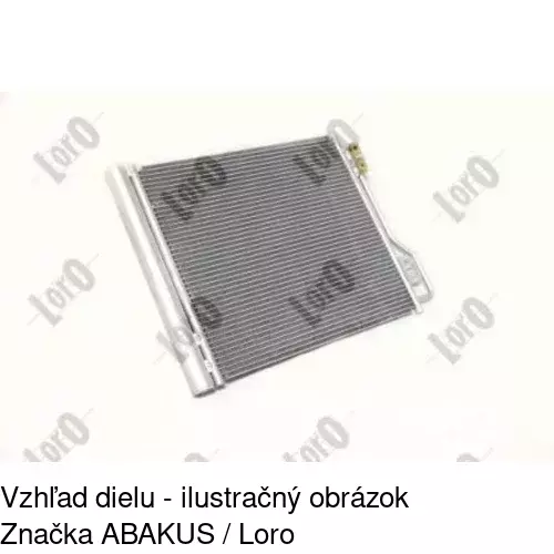 Chladiče klimatizácie 5098K8C1 /POLCAR/ - obr. 1
