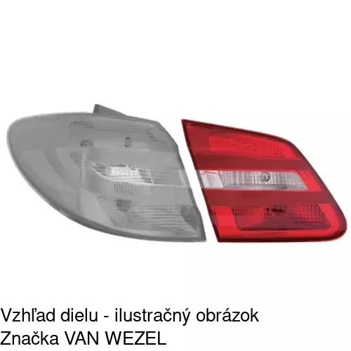 Zadné svetlo 50L1871X /POLCAR/ - obr. 1
