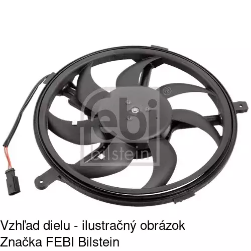 Ventilátory chladičov 510223W2 /POLCAR/ - obr. 2