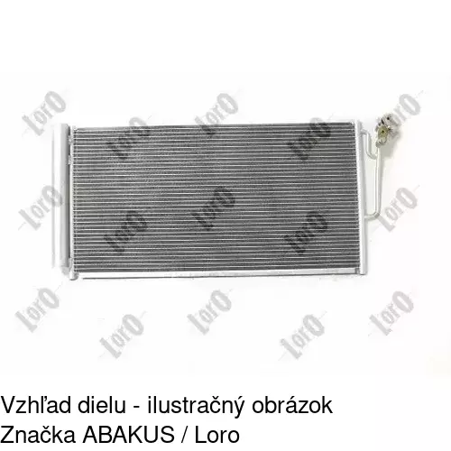 Chladiče klimatizácie 5102K81X /POLCAR/ - obr. 4