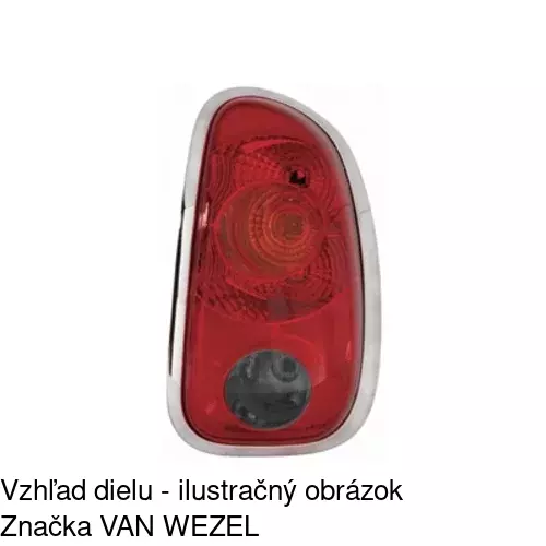 Zadné svetlo 510388-E /POLCAR/ - obr. 2