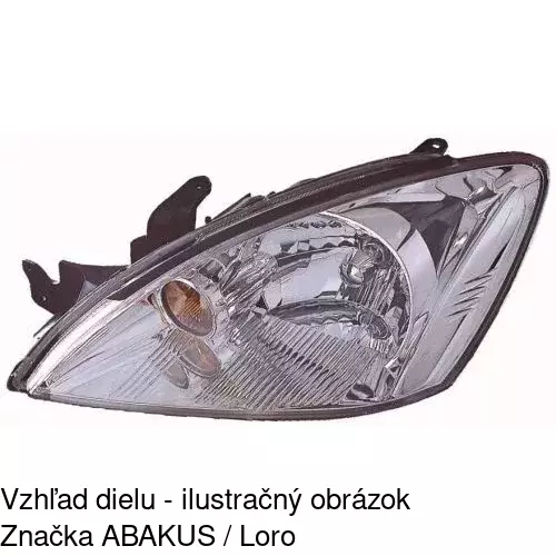 Hlavný reflektor POLCAR 5233093E