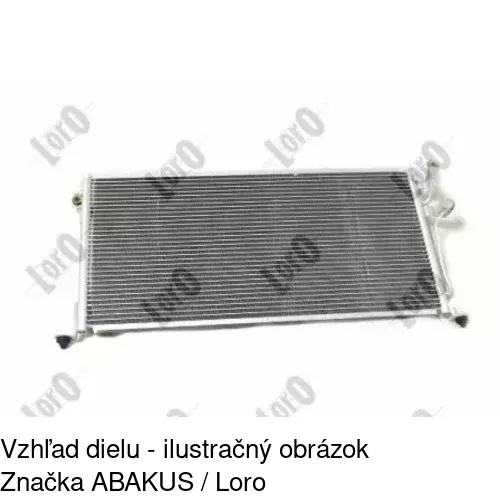 Chladiče klimatizácie 5233K8C1 /POLCAR/ - obr. 1