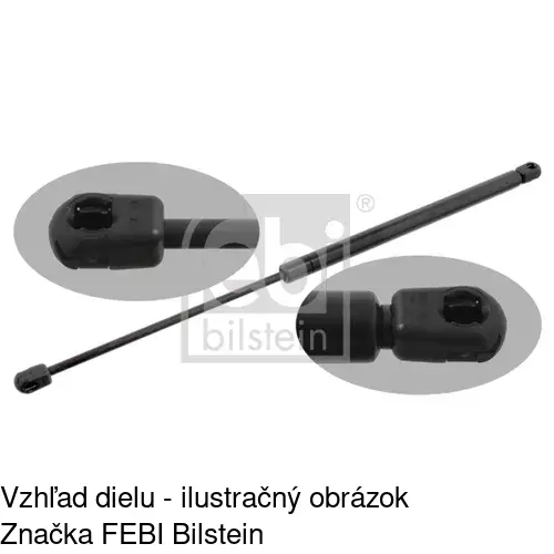 Plynová pružina 5260ABD /POLCAR/ - obr. 1