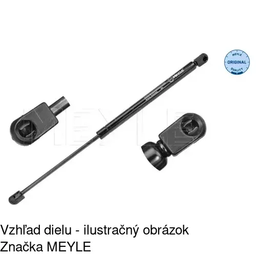 Plynová pružina 5265AB /POLCAR/ - obr. 1