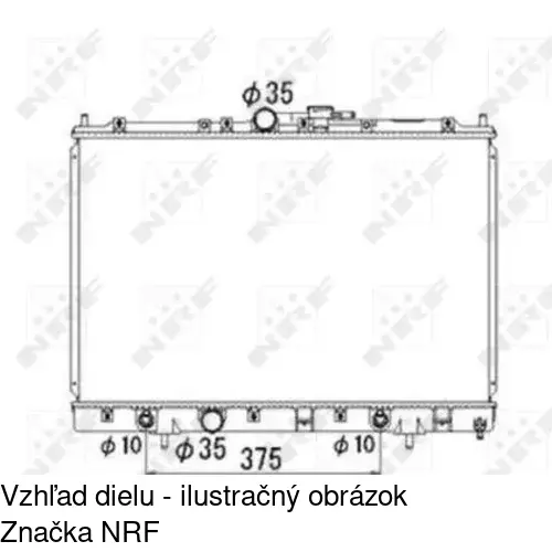 Chladiče vody POLCAR 526908-2